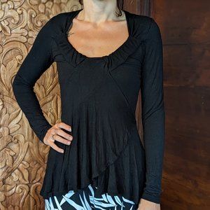 Long sleeve Black blouse – GREEN DRAGON